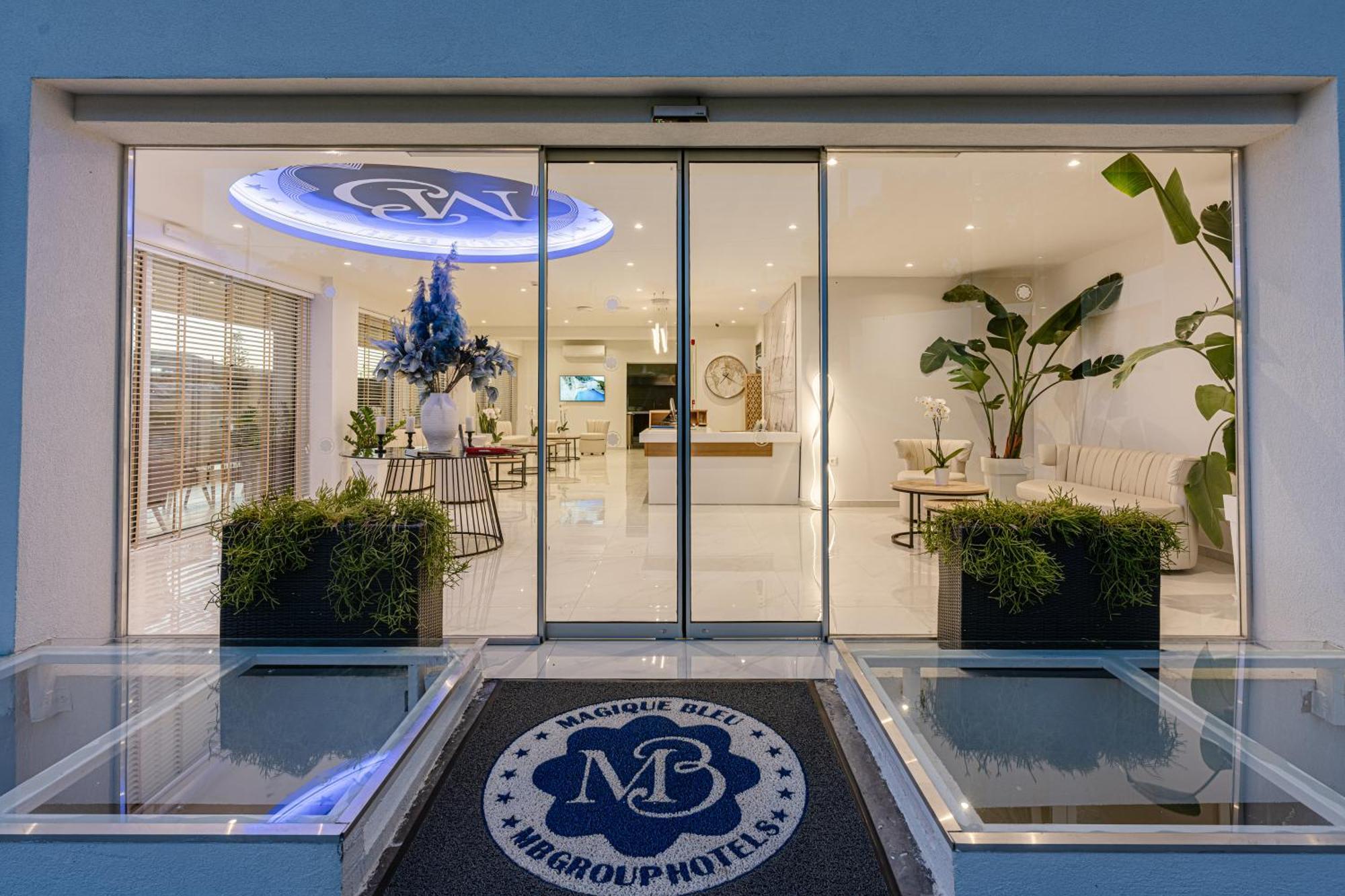 Magique Bleu Suites Tragaki Buitenkant foto