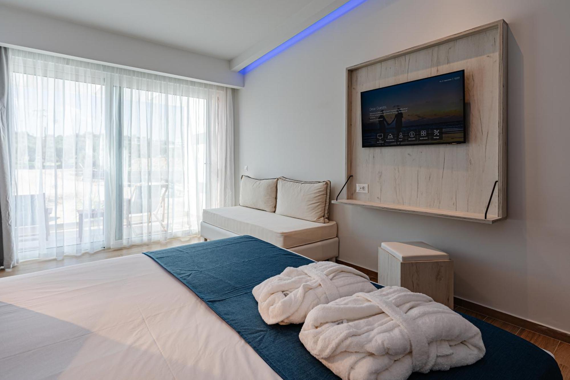 Magique Bleu Suites Tragaki Buitenkant foto