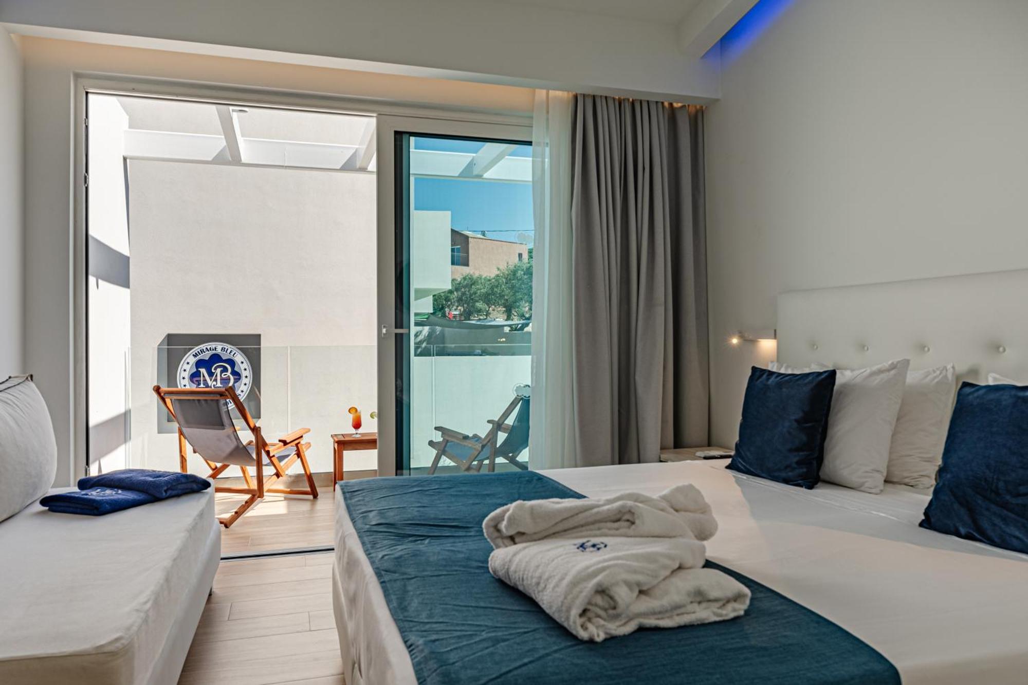 Magique Bleu Suites Tragaki Buitenkant foto